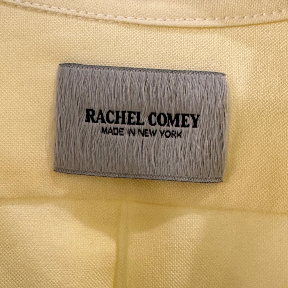 Rachel Comey Yellow Button Up Top - Picture 3 of 4